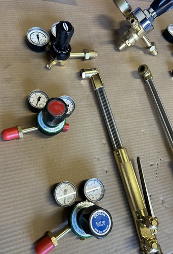 OxyAcetylene Cutting - Burning - Torches - Hoses -Various Gauges - New ! Job Lot - Picture 4 of 6