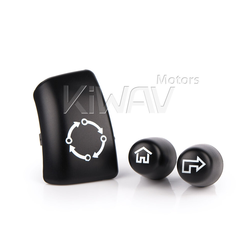 switch cap kit 11pcs black fits Harley 2016-2018 Street