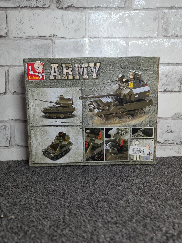 Sluban Army Tank M38-B0302 Construction Toys 178pcs New And Sealed  - Image 4 of 4