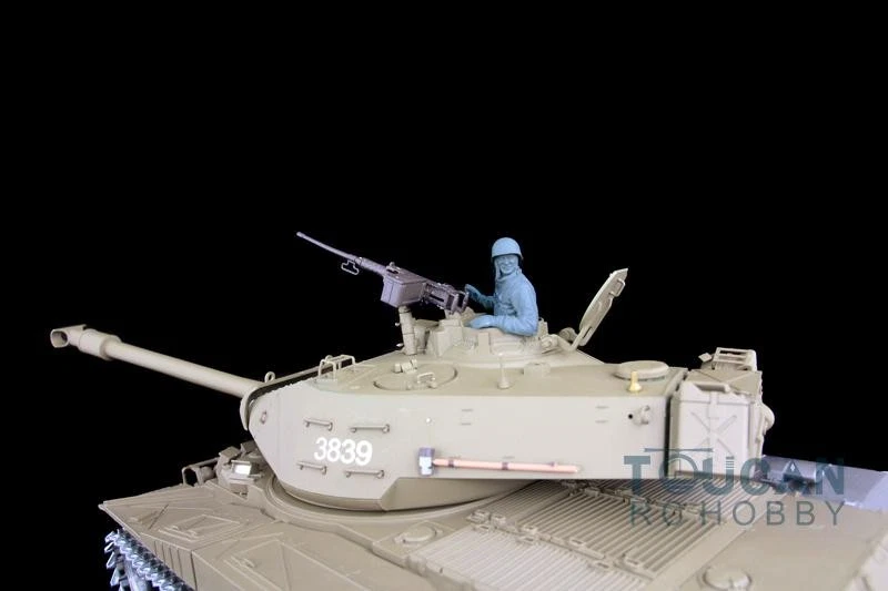 US Stock Henglong 1/16 Walker Bulldog 7.0 RC Tank 3839 Metal Wheels 360°Turret - Image 2 of 4