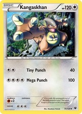 Kangaskhan FCO 75/124 U XY - Fates Collide Pokemon Card NM