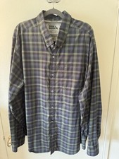 Eddie Bauer Mens Voyager Flex Long sleeve Shirt 3XL, Wrinkle, Odor Resistant