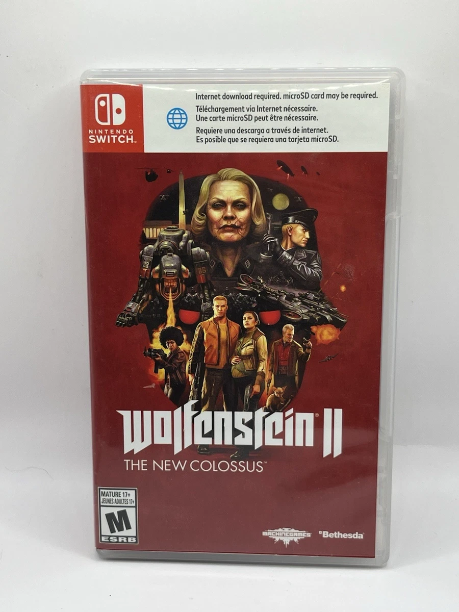 Nintendo Switch Wolfenstein II: The New Colossus Video Games for