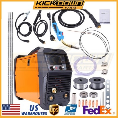 180 Amp MIG Welder 120V 240V Auto Restoration, Dual Pulse Gas Shielded Welding