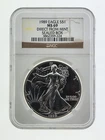 1989 American Silver Eagle, NGC MS69 - Direct From Mint Sealed Box