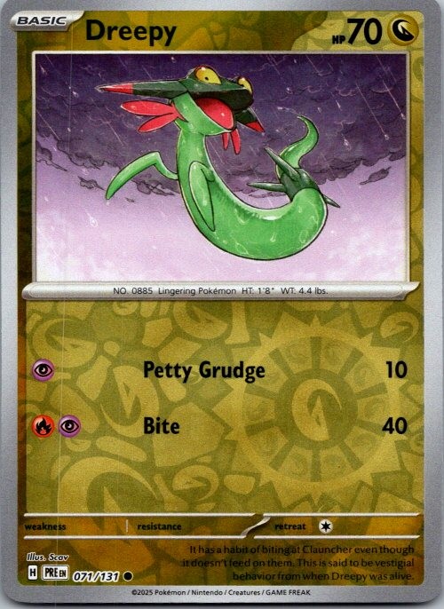 Dreepy Common SV: Prismatic Evolutions 071/131 NM