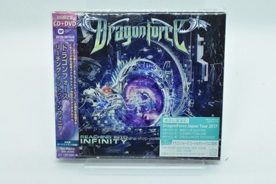 DRAGONFORCE Reaching Into Infinity + 3 JAPAN CD + DVD FROM JAPAN LTD/ED OBI