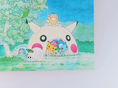 Postal Pokémon Pikachu & Friends por Keiko Fukuyama rara Nintendo de Japón - Imagen 4 de 6