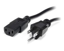 StarTech PXT10125 25 ft 300" Standard PC Computer Power Cord NEMA5-15P to C13