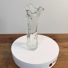 5594【美品】Jan Beranek作 チェコ ボヘミア アートガラス ベース beranek glass(eBay公認) | PayPay対応 | セカイモン