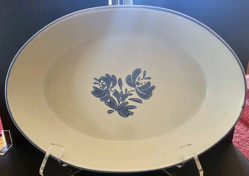 Vtg Pfaltzgraff Yorktowne Oval Serving Dish #241