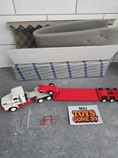 Vintage CONRAD 1:50 Volvo NL12 Heavy Hauler Semi & Talbert Lowboy 3912 - BOXED