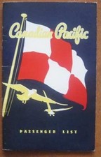 EMPRESS OF FRANCE (Canadian Pacific) 1953