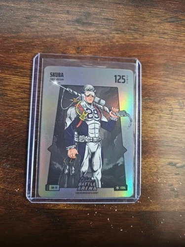 2026 Battle Arena Silver Steel Battlefoil SP SBF-79 Skuba Tarik Skubal