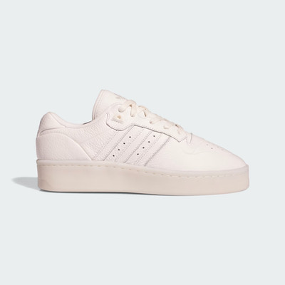 adidas Rivalry Lux Low Mens Size 11.5 Ivory Leather Shoes IF7184 - NEW