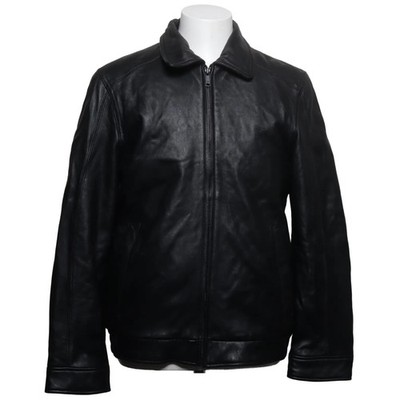 Wilsons Leather, Lederjacke, Herren, Größe: M, Schwarz, Leder/Polyester #9YV