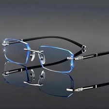 Clarity Blue Glasses Automatic Adjustment Eye Glass Reading Strain Screen Gaming