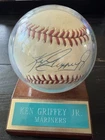 Ken Griffey, Jr. Signed Official Rawlings American League Baseball in Case