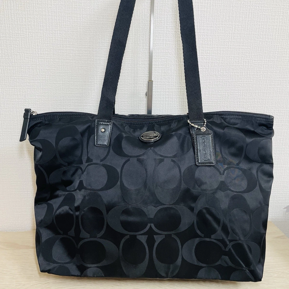 Coach Weekender Nylon Exterior Tote Bags & Handbags for Women for