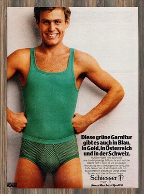 Schiesser Unterwäsche - Reklame Werbeanzeige Original-Werbung 1979 (2)
