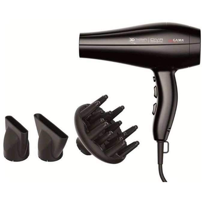 GA.MA GH3536 asciuga capelli 2300 W Nero