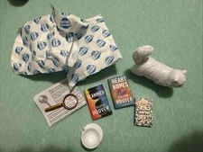 Mini Brands Books Mixed Lot includes cat figurine 