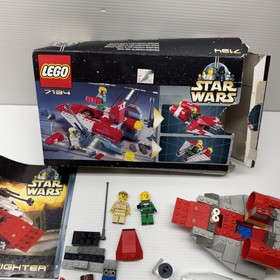 LEGO Star Wars: A-Wing Fighter (7134) Used Incomplete - Replacement Parts