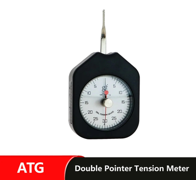 #ad Dial Tension Meter Gram Force Gauge Pressure Pull Tester Single Needle Analog $56.62