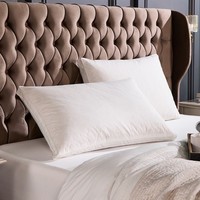 Hotel Quality Hungarian Goose Down Pillow Soft Support for Front Sleepers