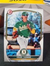 Colby Thomas 1st 2023 Bowman Prospects #BP-32 Oakland Athletics