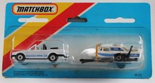 Matchbox Superfast Two-Pack 115 Ford Escort & weißes Boat + Trailer