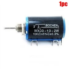 Rotary Multiturn Wirewound Potentiometer 1Pcs WXD3-13-2W 10K Ohm New Ic rm