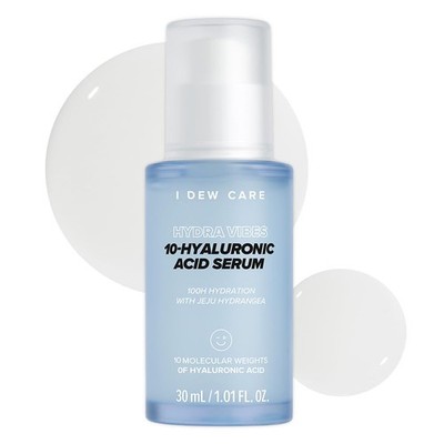 Hyaluronic Skincare - Hydra Vibes 10-Hyaluronic Acid Serum | Jeju Hydrangea, ...