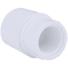 Charlotte Pipe 1 In. x 3/4 In. Schedule 40 Female PVC Adapter PVC 02101 3800HA