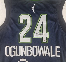 Arike Ogunbowale Signed Autographed Dallas Wings Jersey PSA Certified