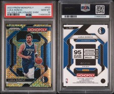 23-24 Panini Prizm Monopoly-Prizm Skills Luka Dončić #PS3 Gold Mojo Prizm /500