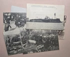 Lot of 7 Vintage Postcards Ww1 French & Belgian Military W Soldier...