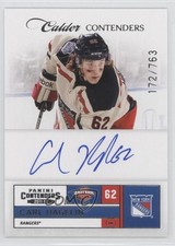 2011-12 Panini Playoff Contenders Calder 172/763 Carl Hagelin #219 Auto 1j6