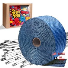Exhaust Wrap Titanium Exhaust Heat Wrap Header Wrap Heat Shield Tape