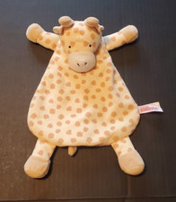 WubbaNub 13" Giraffe Rattle Plush Lovey Security Blanket