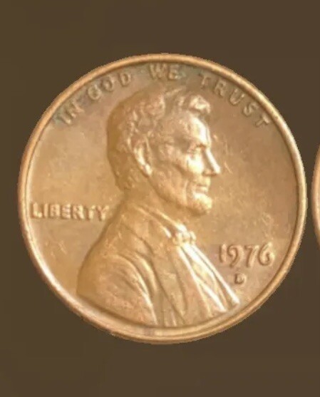 1976 D Lincoln Penny Wide A M, FG Signature | eBay