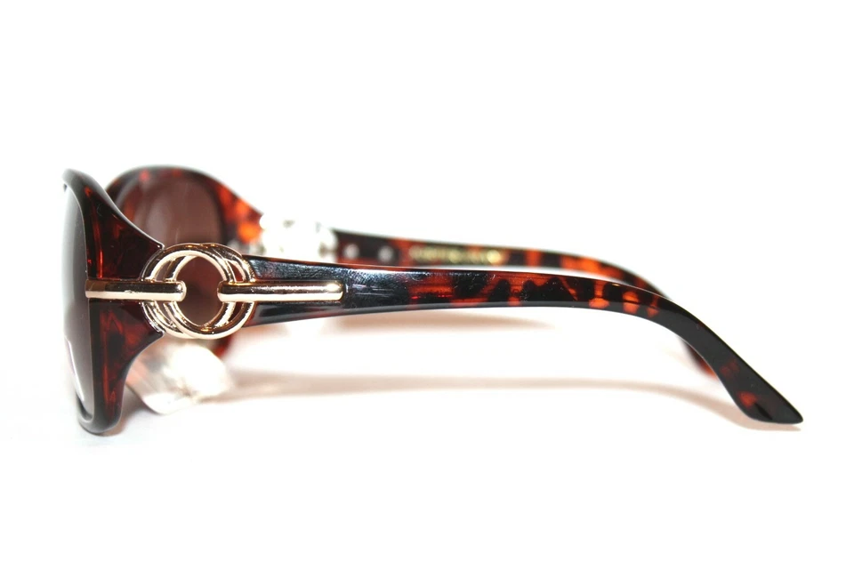 NUEVAS GAFAS DE SOL FOSTER GRANTS DG 0413 MARRÓN TORTUGA MARCOS PARA MUJER RX 61-15-135 MM Foto 4 de 4