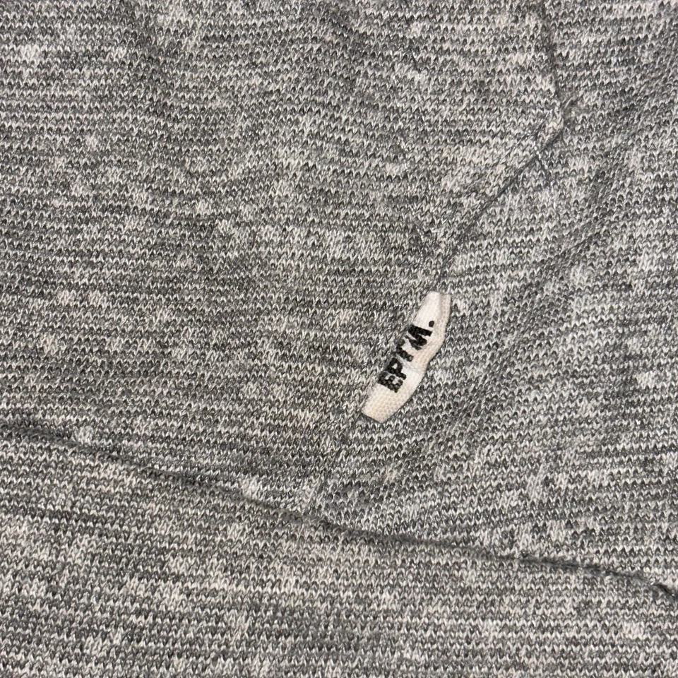 EPTM Men’s Gray Distressed Hoodie Lightweight - Small - Image 3 of 4