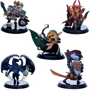 Details About 5pcs Dota 2 Figurine Pudge Toys Set Lot 2016 New Game Dota2 Hero Action Figures
