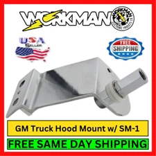 Workman THGM-1 Truck Antenna Mount For CB Radio Hood Trunk w/ SM-1 SO-239 Stud