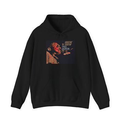 Fred Jackson Hootin N Tootin Graphic Print Unisex Heavy Blend  Hooded Sweatshirt