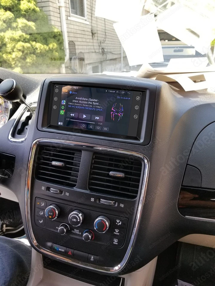 For Dodge Grand Caravan 2011-2020 Android Auto CarPlay Car Radio Stereo +Camera Foto 4 de 4