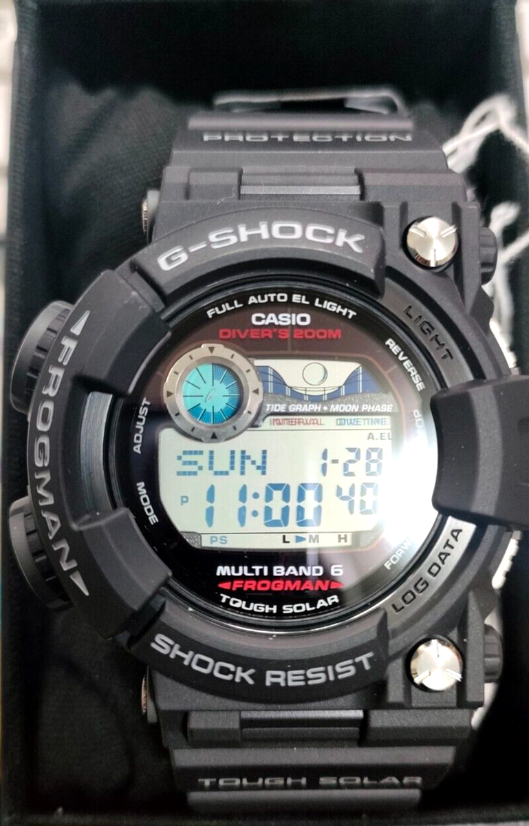 CASIO G-SHOCK GWF-1000-1JF FROGMAN Master of G Tough Solar CASIO G-SHOCK GWF-1000-1JF FROGMAN Master of G Tough Solar