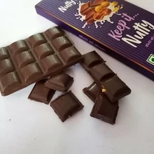 Oreto Nutty Milk Chocolate Bar Candy Christmas Deco Party Gift Cake Dessert 45 g