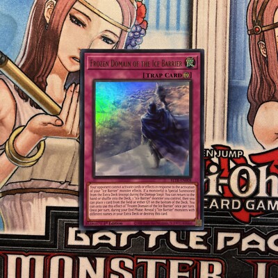 Yugioh! - Frozen Domain of the Ice Barrier - BLTR-EN008 - Ultra Rare - 1st Ed.